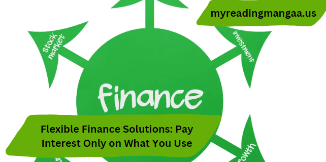 Flexible Finance Solutions: Pay Interest Only on What You Use